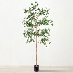 Faux Shady Lady Tree in Pot, 6'