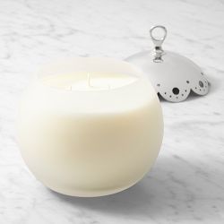Williams Sonoma Winter Forest Ornament Candle, Large