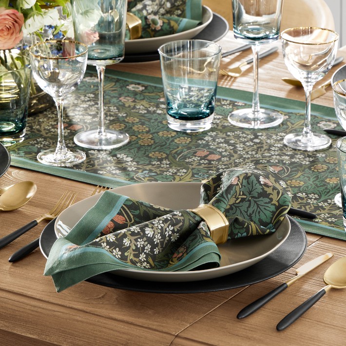 Morris & Co. Blackthorn Table Runner | Williams Sonoma