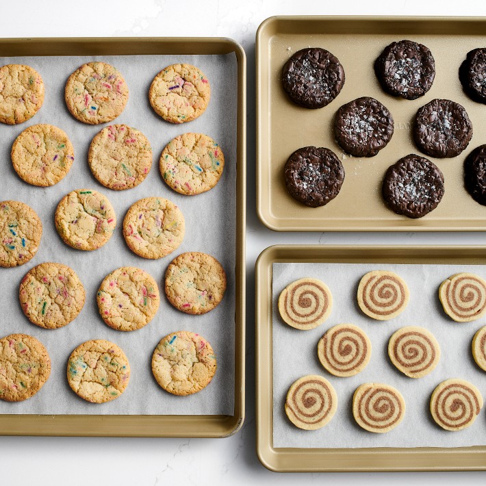 Goldtouch® Pro Nonstick Sheet Pan Set of 3 | Williams Sonoma