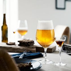 Holmegaard Cabernet Beer Glasses, Set of 6