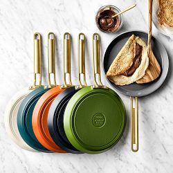 GreenPan™ Stanley Tucci™ Ceramic Nonstick Crêpe &amp; Omelette Pan, 10"