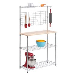 Kitchen Island with Pot Racks