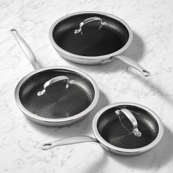 GreenPan™ Premiere Max Hybrid Stainless-Steel Ceramic Nonstick Fry Pan, 6-Piece Set