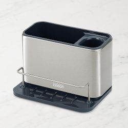 Joseph Joseph Surface Stainless-Steel Sink Area Organizer, Grey