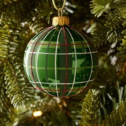 Green Tartan Ornament