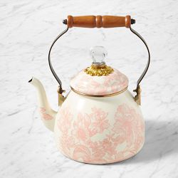 MacKenzie-Childs Rosy English Garden Tea Kettle, 2-Qt.
