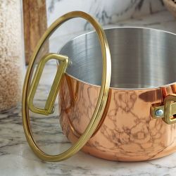 GreenPan™ Stanley Tucci™ Copper Saucepan, 4-Qt