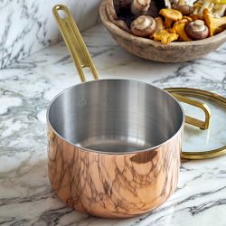 GreenPan™ Stanley Tucci™ Copper Saucepan, 4-Qt