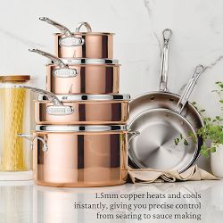 Hestan CopperBond Aura™ Butter Warmer, 0.75-Qt