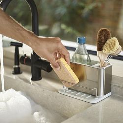 Joseph Joseph Surface Stainless-Steel Sink Area Organizer