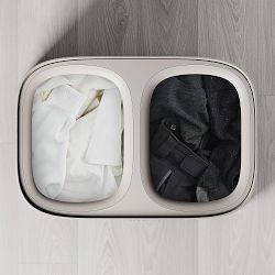 Joseph Joseph Tota 2 Twin 90L Easy-Empty Laundry Basket
