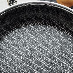 GreenPan™ Premiere Max Hybrid Stainless-Steel Ceramic Nonstick Covered Fry Pan, 14"