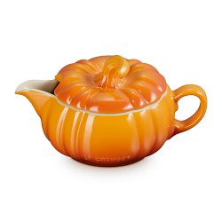 Le Creuset Stoneware Pumpkin Gravy Boat