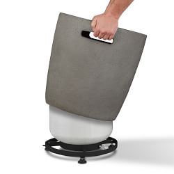 Portillo and Banff Tank Cover, Glacier Grey (19.5")