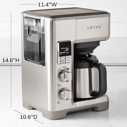 Lotus Professional Series The Top Drip™ Coffee Maker, 10-Cup