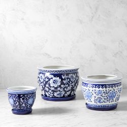 Chinoiserie Planter House Plant Set
