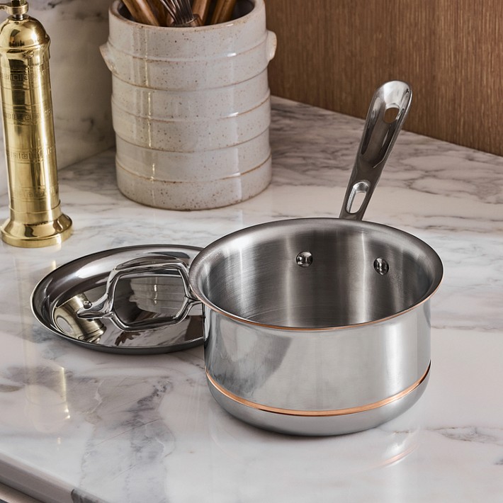 All-Clad Copper Core Saucepans | Williams Sonoma