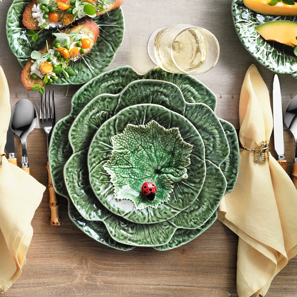 Bordallo Pinheiro Cabbage Appetizer Plate | Williams Sonoma