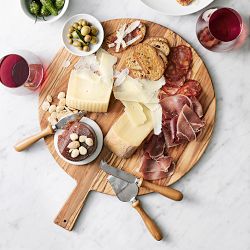 Olivewood Cheese Knives, Set of 5