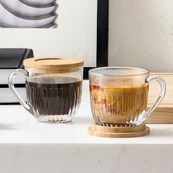 La Rochere Ouessant Tea Cups with Lids, Set of 2