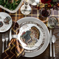 Autumn Plaid Napkins, Set of 4