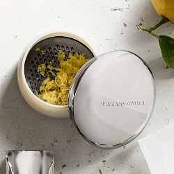 Williams Sonoma Signature Stainless-Steel Palm Zester