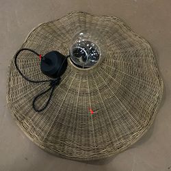 OPEN BOX: Carmel Outdoor Pendant, 32", Natural