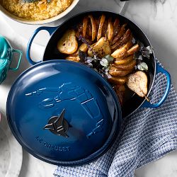 Le Creuset x Star Trek Klingon Signature Enameled Cast Iron Braiser, 3.5-Qt