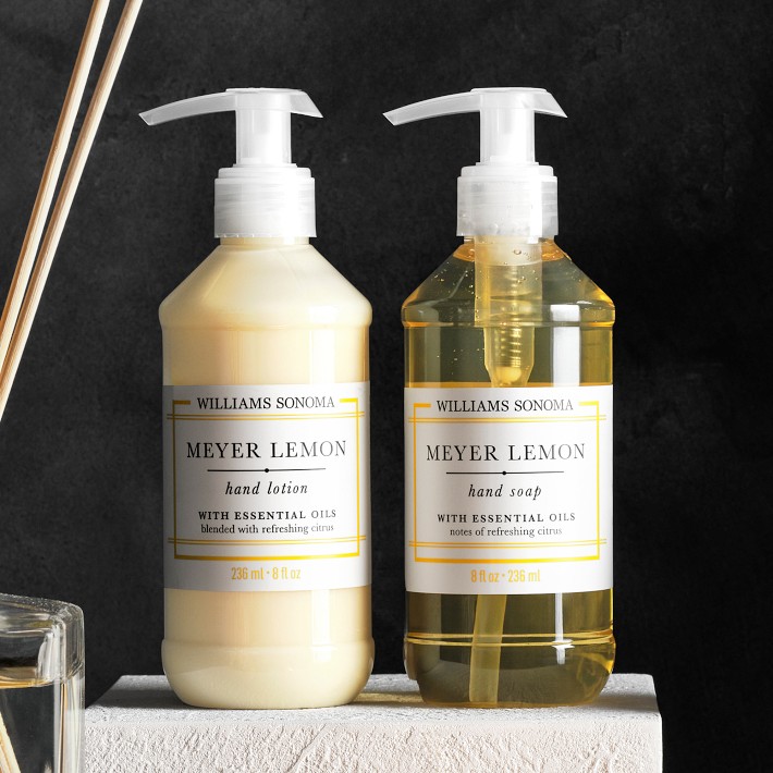 Williams Sonoma Meyer Lemon Hand Soap & Lotion - Deluxe 5-Piece