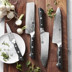 Zwilling Kanren Rocking Santoku Knife, 7"