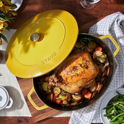 Staub Enameled Cast Iron Citron Cookware Collection