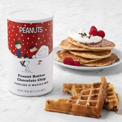PEANUTS™ x Williams Sonoma Peanut Butter Chocolate Chip Pancake &amp; Waffle Mix
