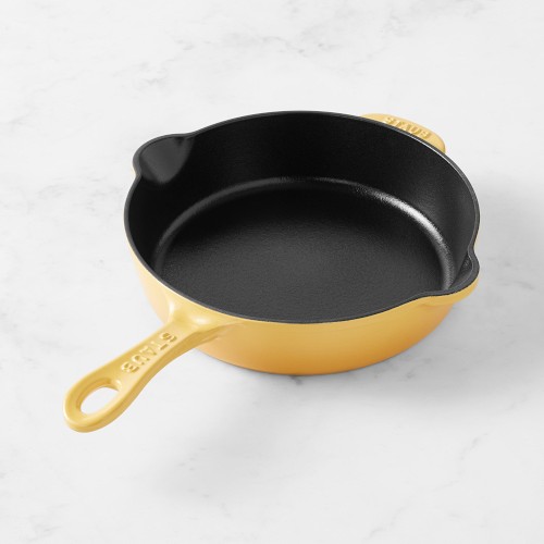 Staub Enameled Cast Iron Traditional Deep Skillet, 8.5