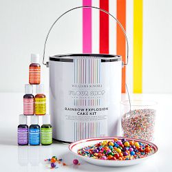 Flour Shop Rainbow Explosion Cake Kit, Set of 2
