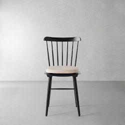 Ton Ironica Side Chair Cushion, Standard, Sunbrella Performance Canvas, Flax