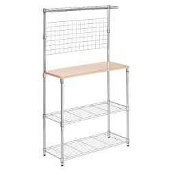 Kitchen Island with Pot Racks