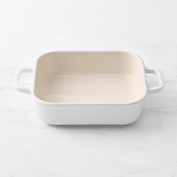 Le Creuset San Francisco Stoneware Square Baking Dish, 9", Matte White