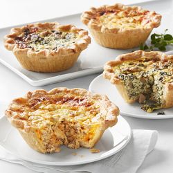 Southern Baked Breakfast Quiche Sampler