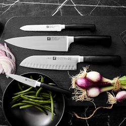Zwilling Four Star Eco Santoku Knife, 7"