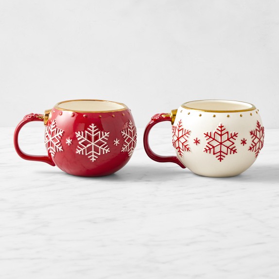 【ひまわり】E・B　ArtichokeBowl&ChristmasMug Ornament Figural Mugs | Williams Sonoma