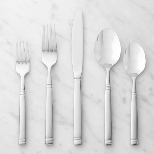 Brasserie 20-Piece Flatware Value Set, Silver