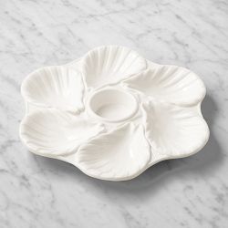 Oyster Plates, Set of 4