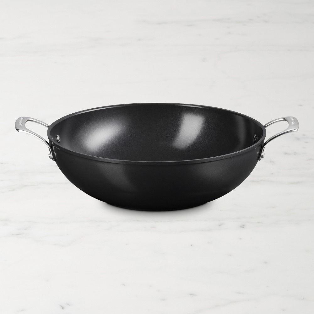 Le Creuset Essential Ceramic Nonstick Wok, 6.25-Qt. | Williams Sonoma