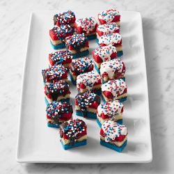 Zola Bakes Patriotic Rainbow Cookies