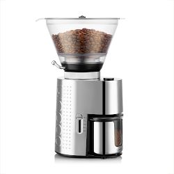 Bodum Bistro Electric Burr Grinder with Vacuum Pump