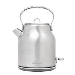 Haden Heritage Kettle, Brushed Stainless Steel, 1.7-L