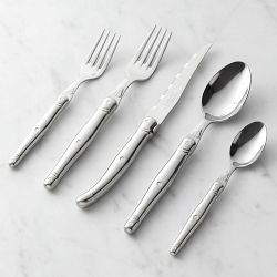 Jean Dubost Laguiole Mid-Gauge 20-Piece Flatware Set