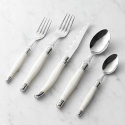Jean Dubost Laguiole Mid-Gauge 20-Piece Flatware Set