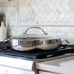 SCANPAN® HaptIQ S Stainless-Steel Chefs Pan, 5.5-Qt
